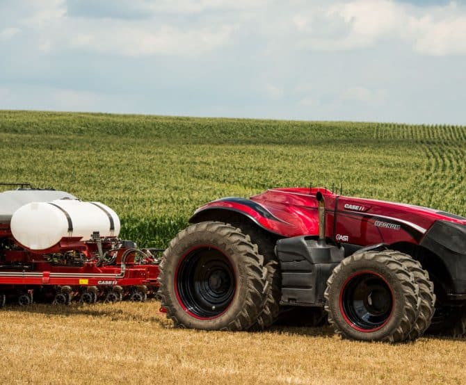 Image Autonomous Tractors and Swarm Solutions